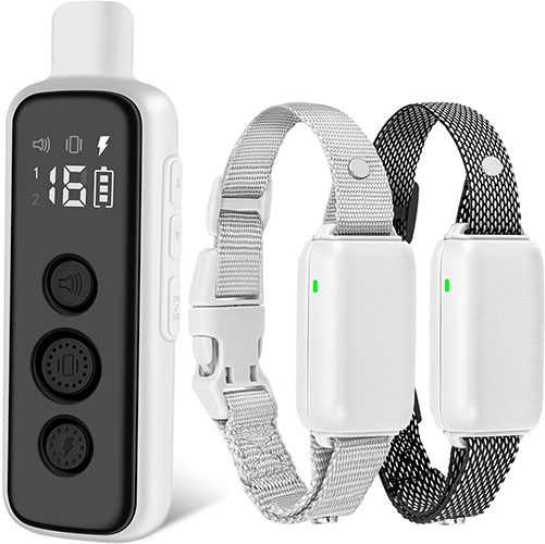 Bousnic Dog Shock Collar for 2 Dogs with Remote