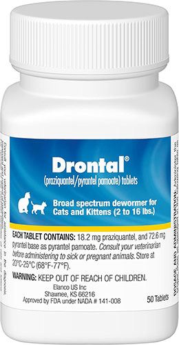 Elanco Drontal Broad Spectrum Cat and Kittens Dewormer