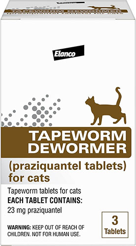 Elanco Tapeworm Dewormer for Cats and Kittens