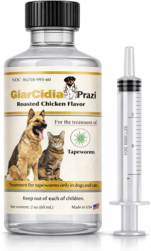 Giarcidia No More Tapeworms in Cats and Dogs