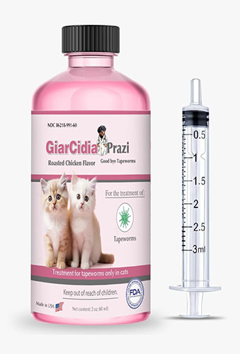 Giarcidia Dewormer for Cats and Dewormer for Kittens