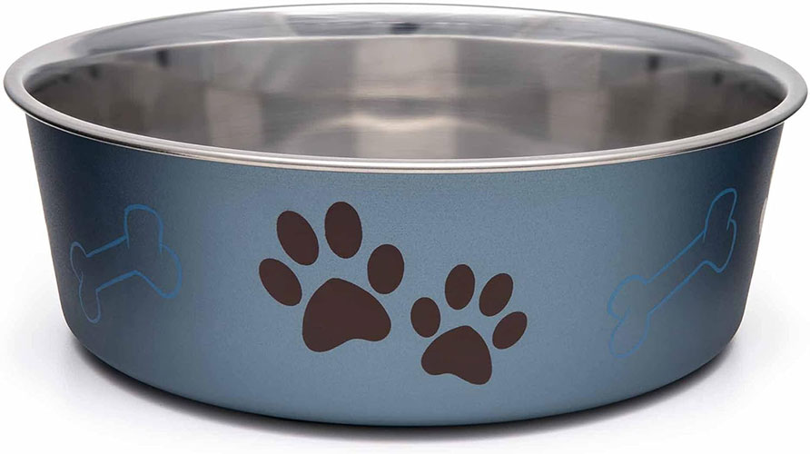 Loving Pets Metallic Bella Bowl