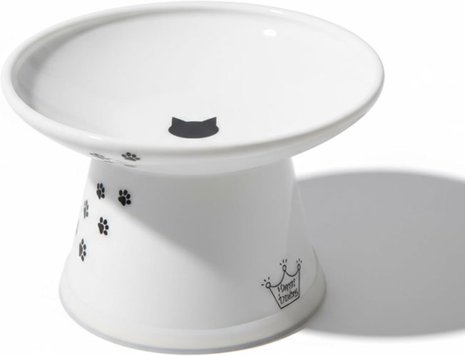Necoichi Raised Cat Food Bowl
