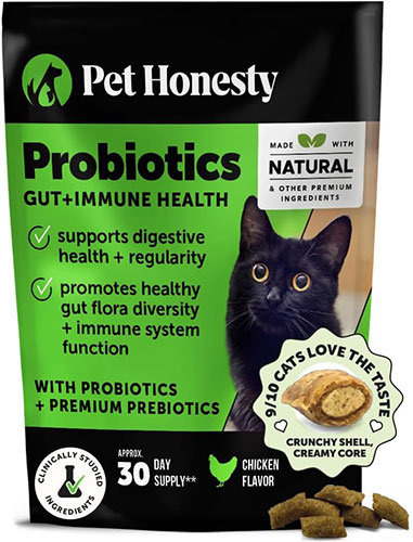 Cat Probiotics Gut + Immune Health Chews