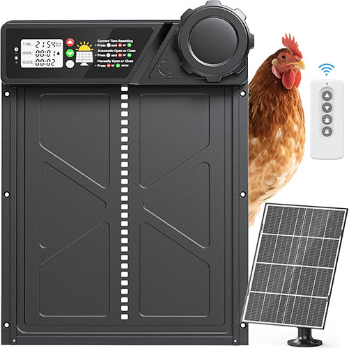 CHAMUTY Automatic Chicken Door Solar
