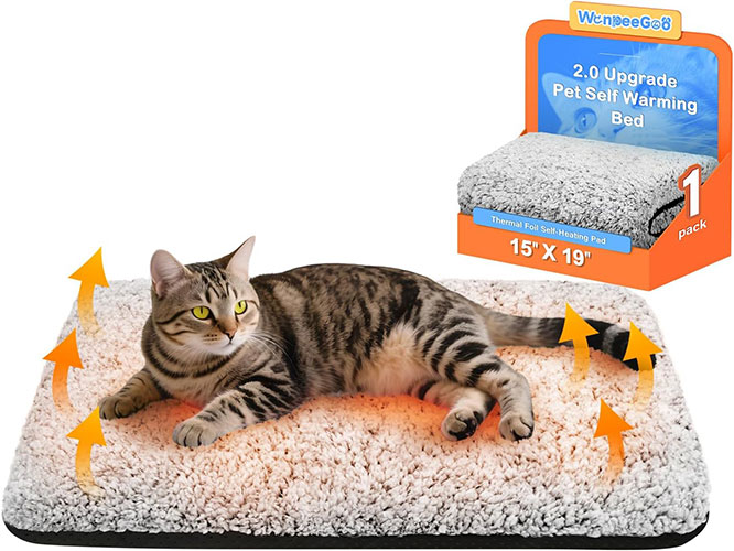 WanpeeGoo Self Warming Cat Bed